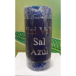 Vela de sal azul