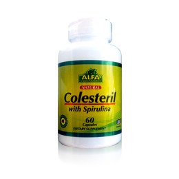 COLESTROL - COLESTERIL COM SPIRULINA cápsulas