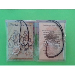 Medalha Orixá Pretos Velhos com fio