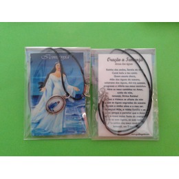 Medalha Orixá Yemanjá com fio