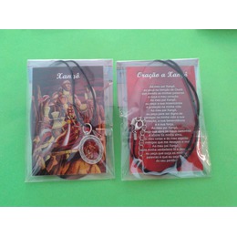 Medalha Orixá Xango com fio