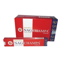 Inc. Golden Nag Champa 15 grs (12unid.) 