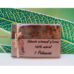 Sabonete Artesanal C/ Ervas 100% Natural - 7 potencias