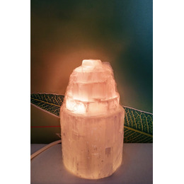 Selenite Candeeiro +-15 cm