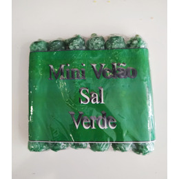 Pack 6 und mini velas sal verde