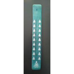 Queimador Incenso Meditação - verde