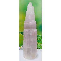 Selenite Candeeiro +-35 cm