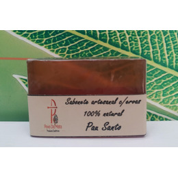 Sabonete Artesanal C/ Ervas 100% Natural - Pau Santo