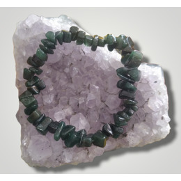 Pulseira Mineral Chip Aventurina