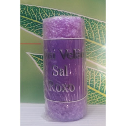 Vela de Sal Roxo