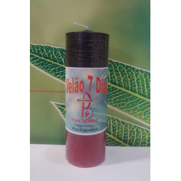 Velão 7 Dias Preto e Vermelho