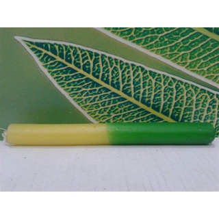 Candle 15 X 15-Yellow/ Green Und